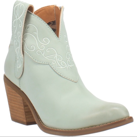 New Code West Mint pastel Western cowboy Boots - Picture 4 of 8
